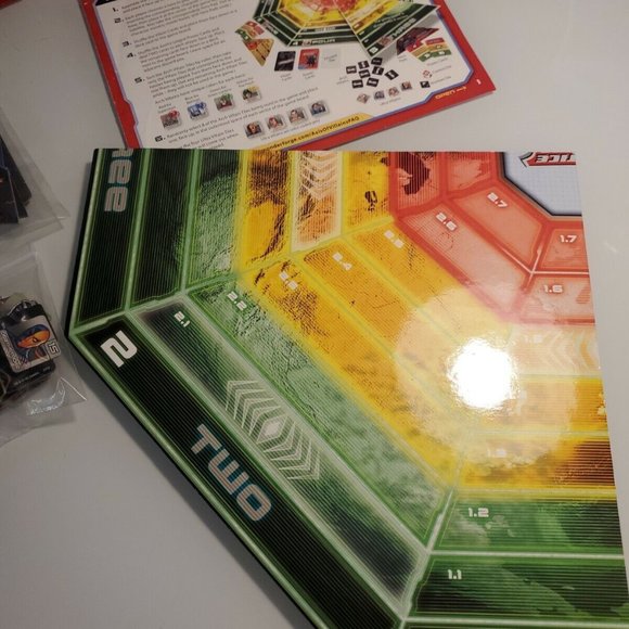 TARGET Justice League Axis of Villains Strategy Board Game Heroes VS Villains - Picture 5 of 6